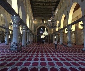 29. Al Masjid Al Aqsa - Inside Qibli Masjid